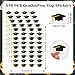 JULMELON 576 PCS Graduation Cap Stickers Black Gold Graduation Hat Stickers Envelopes Sealing Labels Grad Cap Stickers for Water Bottles Class of 2026 College High School Graduation Party Supplies - Image 2