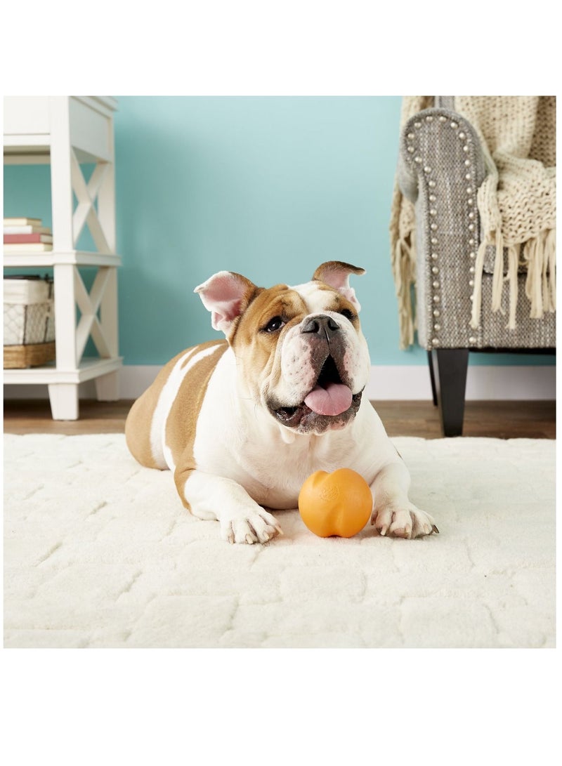 West Paw Design Jive Dog Ball Toy Orange Large - Image 2