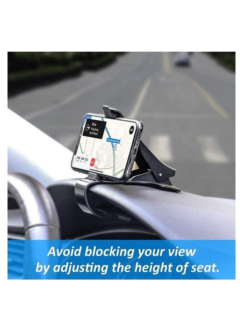 Car Phone Holder Dashboard Cellphone Mount Mobile Clip Stand HUD Non-Slip Cell Phone Holder Design for Smart phone - Image 2