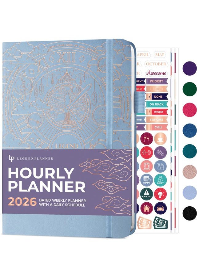 Legend Planner LP Schedule A5 Dated (Periwinkle, A5 (5.5'' x 8.3'')) - Image 1