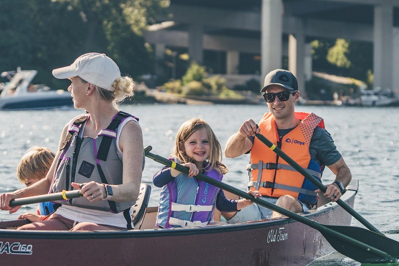 Onyx MoveVent Dynamic Paddle Sports Life Vest, Purple, XL/2XL - Image 4