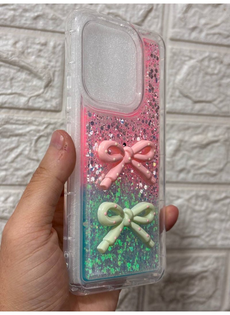 Back cover with a bow, compatible with the phone Xiaomi Redmi Note 14 4G - Image 2