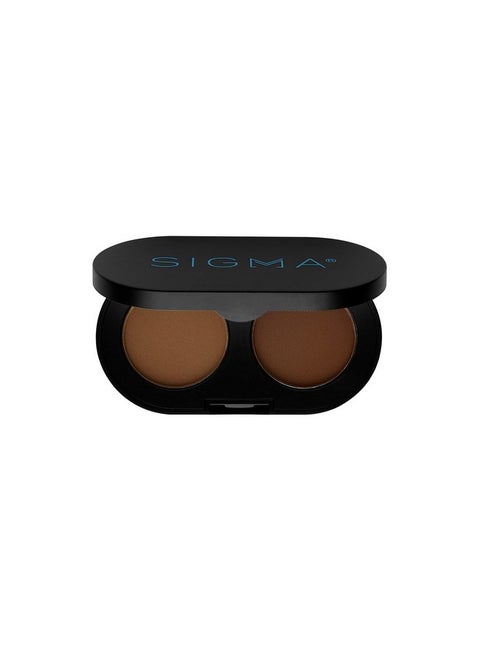 Color + Shape Brow Powder Duo Eye Brow Palette For Natural, Defined Brows Dark And Light Brow Powder To Tint And Highlight Vegan, Paraban Free, Sulfate Free Brow Make Up Mirror Included Medium