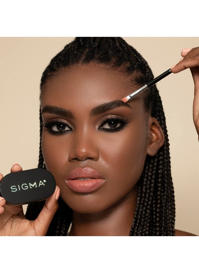 Sigma Beauty - Color + Shape Brow Powder Duo Eye Brow Palette For Natural, Defined Brows Dark And Light Brow Powder To Tint And Highlight Vegan, Paraban Free, Sulfate Free Brow Make Up Mirror Included Medium - Image 1