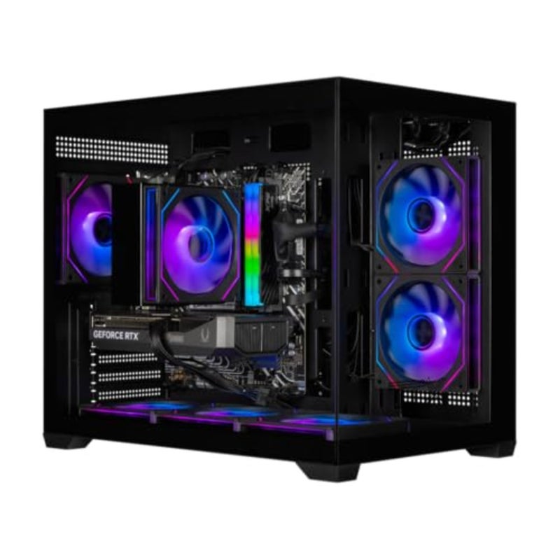 حزمة كمبيوتر الألعاب TTX-ECO BLACK - RTX 5060 i5-14400F H610 + WiFi-Bluetooth 16GB DDR4 1TB M.2 - Image 1