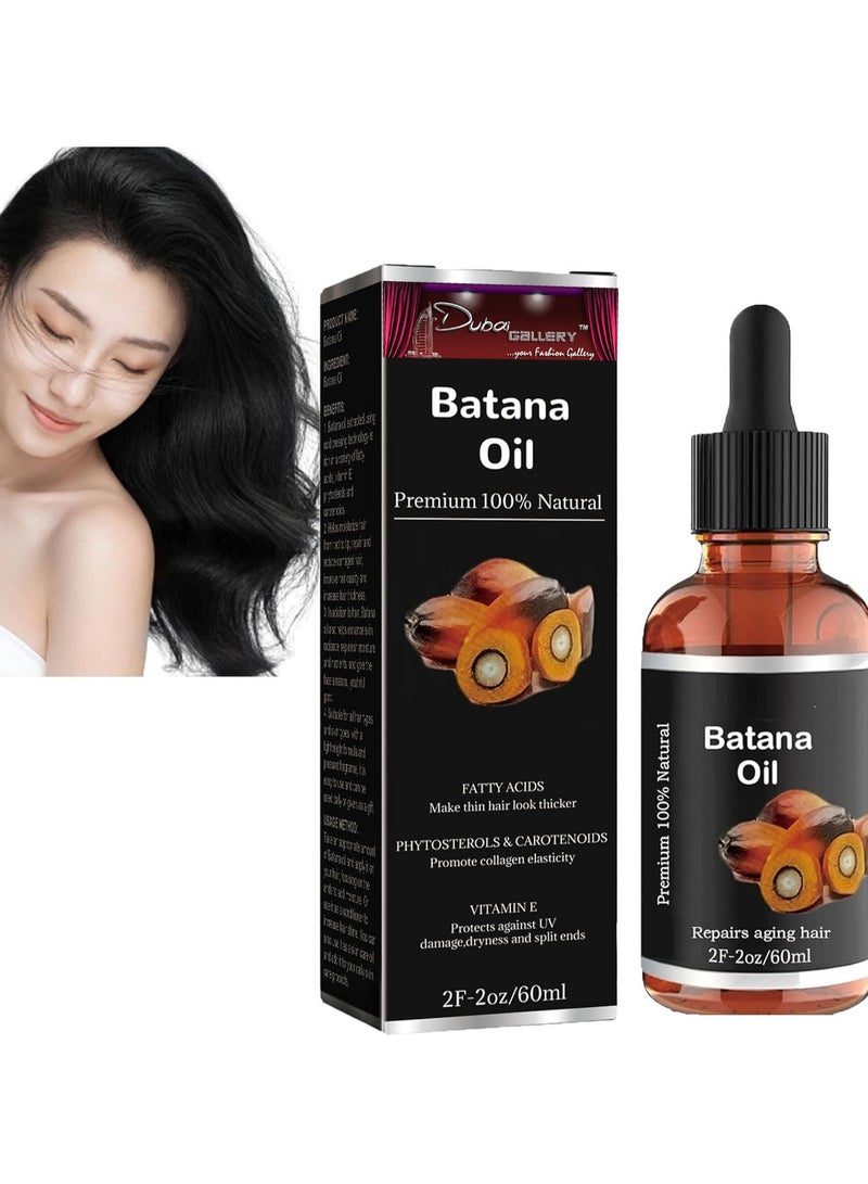 DubaiGallery Organic for hair growth, healthy hair, enhance hair and skin shine and smooth hair oil - Image 1