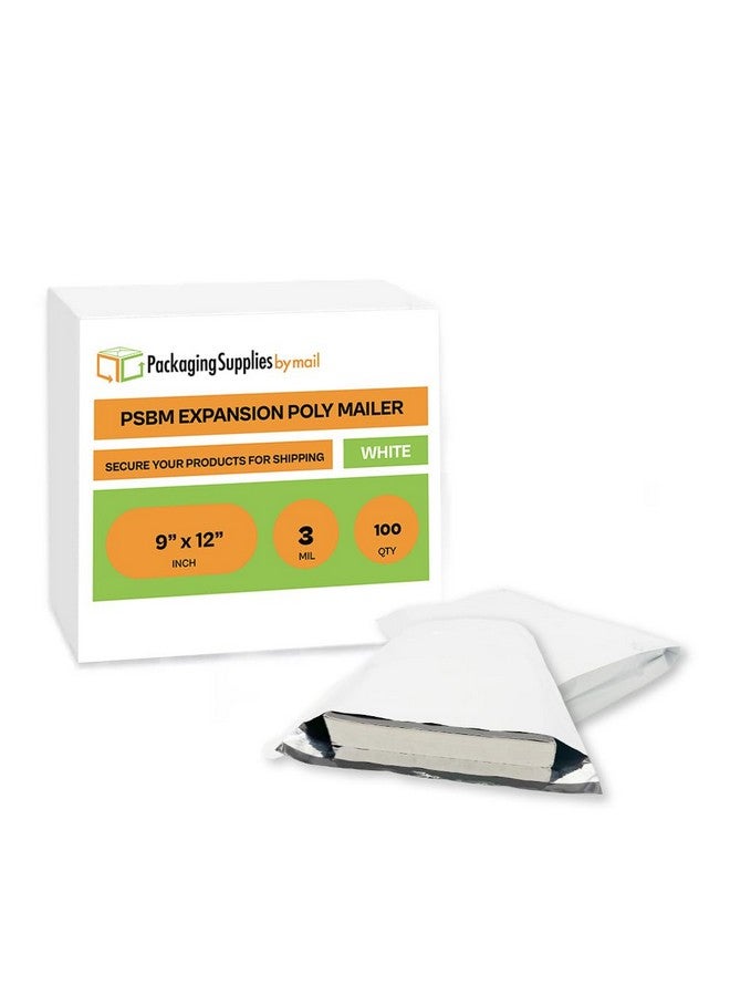 باكيدجينج سابلايز باي ميل Psbm توسيع بولي البريدية 15X20 بوصة 100 حزمة قابلة للتوسيع مغلف شحن معزز للعناصر الضخمة مثل الكتب والملابس الختم الذاتي أبيض/رمادي - Image 1