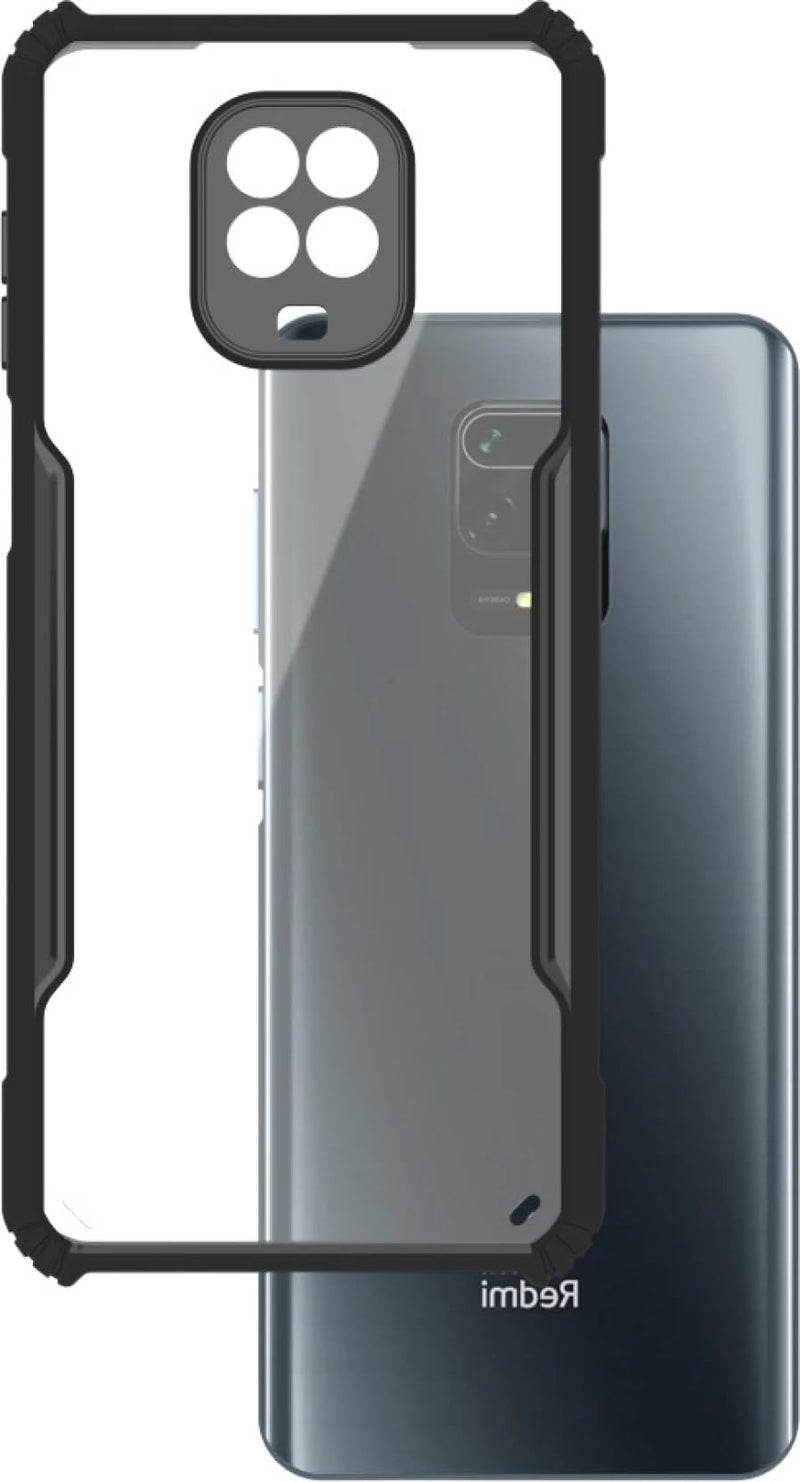 SHINESTAR Redmi Note 9 Pro/Poco M2 Pro/Note 9 Pro Max Back Cover Case | Ultra Thin 360 Degree Protection Crystal Clear Tranparent Bumper Back Cover Case - Black - Image 3