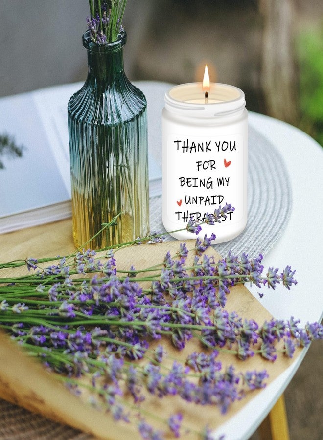RIZOOCE Best Friend Birthday Gifts for Women, Funny Mothers Day Friendship Sister Coworkers Bestie Mom Gag Gift for Her, Lavender Scented Candles - Image 3