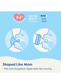 MAM MAM Easy Active Baby Bottle, Easy Switch Between Breast and Bottle, Easy to Clean, 4+ Months, Boy,(Pack of 2)  - Image 4