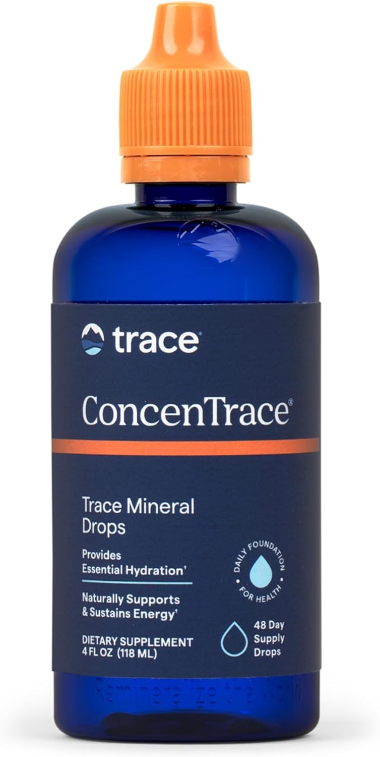 Trace Minerals Research, ConcenTrace, Mineral Drops, 4 fl oz (118 ml) - Image 1