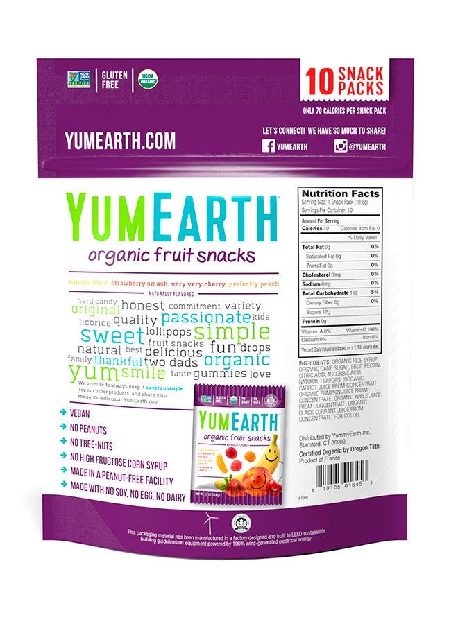 YumEarth Organic Fruit Snack - Image 2