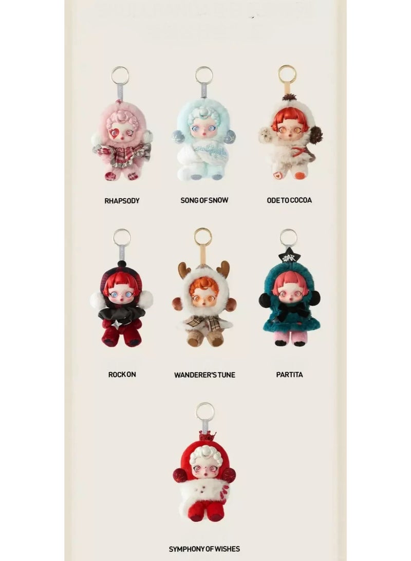 SP winter movement series blind boxes SkullPanda glue pendant blind boxes(High quality version) - Image 2