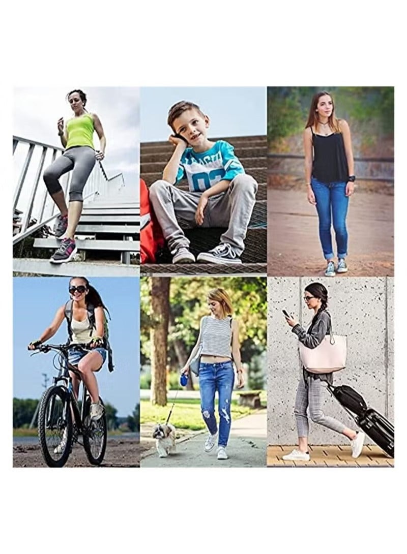 Shoelaces, 3 Pair Flat Shoe laces, Wide Shoelaces for Athletic Running Sneakers Shoes Boot Strings - Image 5