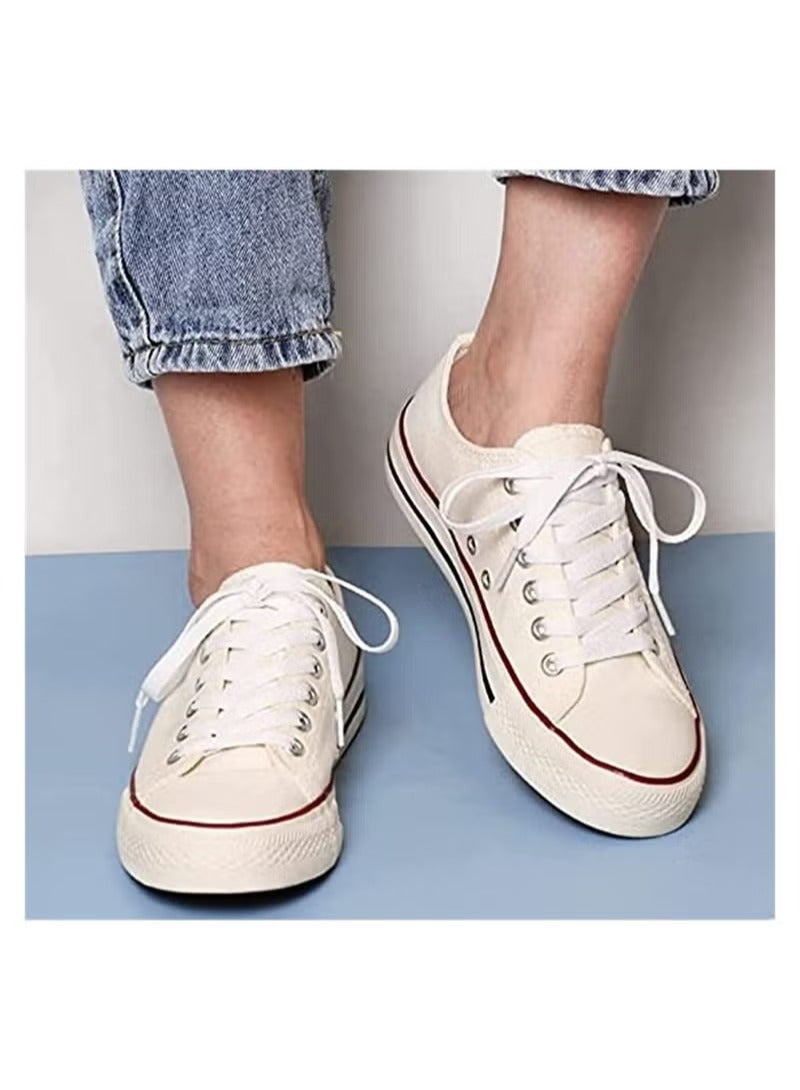 Shoelaces, 3 Pair Flat Shoe laces, Wide Shoelaces for Athletic Running Sneakers Shoes Boot Strings - Image 4