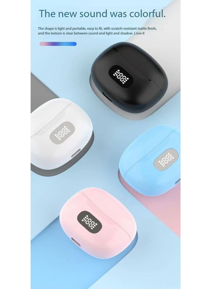 general Classic Earbuds Bluetooth Headphones Long Life Battery, Digital Display, Lightweight and comfortable, HiFi Sound, Bluetooth 5.3, IP54 Water Resistance, Sweat Resistance, Dust Resistance - Image 2
