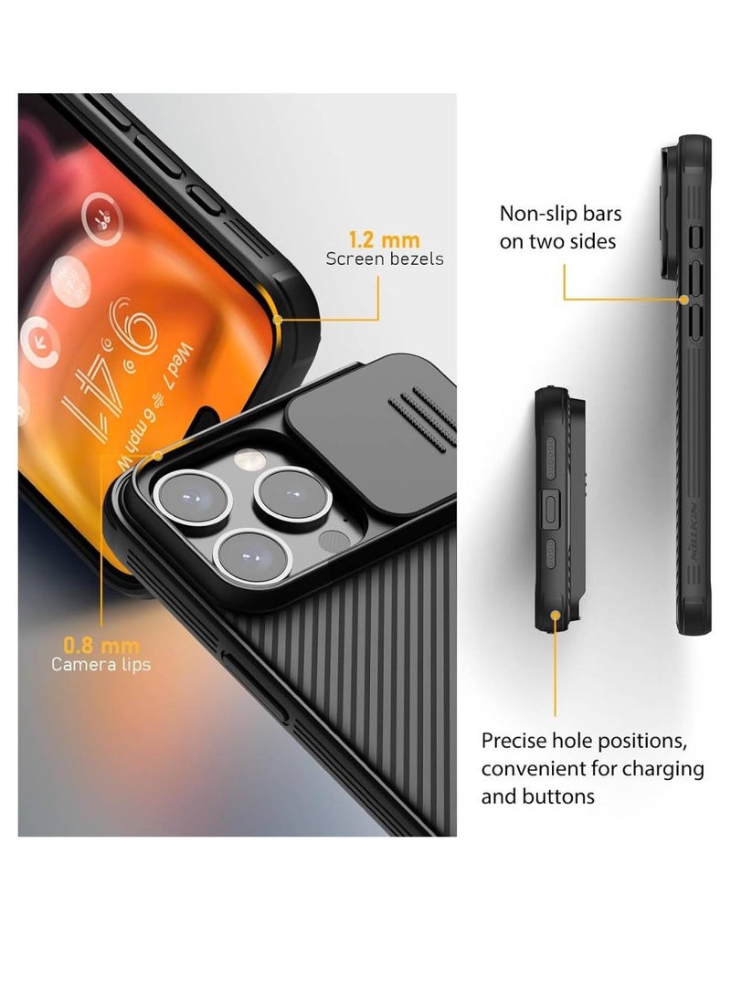 Nillkin Protective Slide Camera Protection CamShield Pro With MagSafe Magnetic Compatible iPhone 15 Pro Max 2023 Black  - Image 3