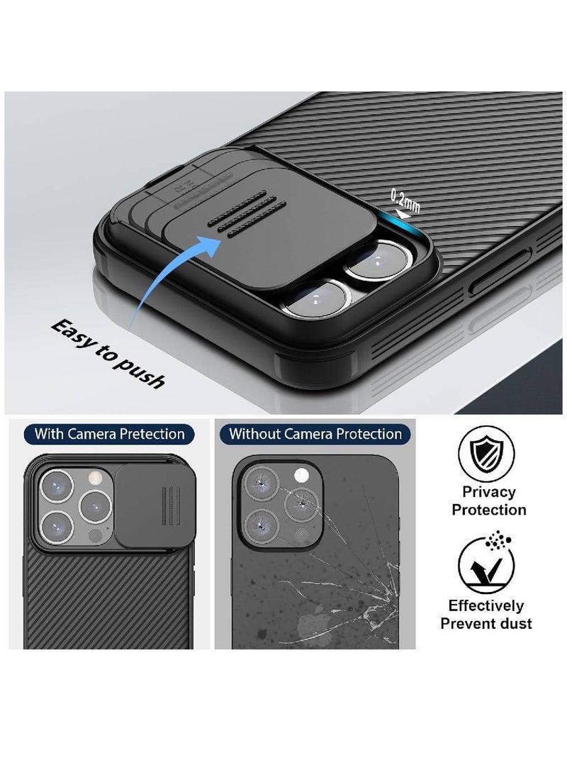 Nillkin Protective Slide Camera Protection CamShield Pro With MagSafe Magnetic Compatible iPhone 15 Pro Max 2023 Black  - Image 4