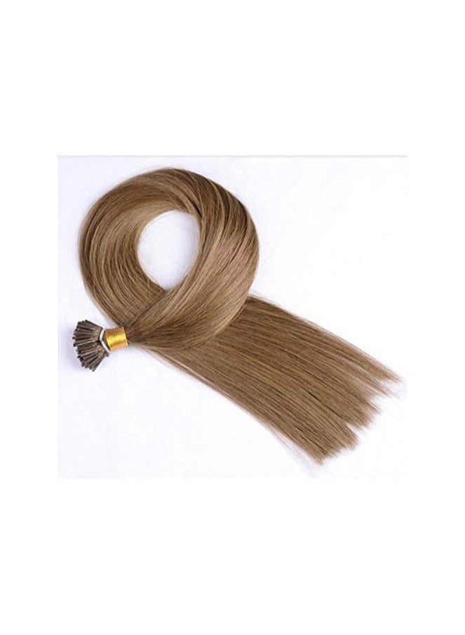 HK Weft 100% Human Hair Extensions Human Hair Soft Straight Remy Hair Easy Stick HK-ZSY1017 - Image 2
