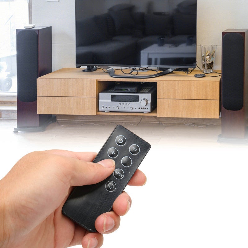 Universal Remote Controller: No Programming Ergonomic Design - ABS Durable Housing Replacement Soundbar Remote for Home TV Speaker Users & All Ages - Image 4