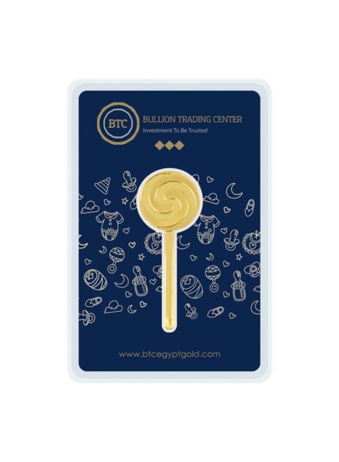 BTC Lollipop 5 Grams Gold Bar 24KT