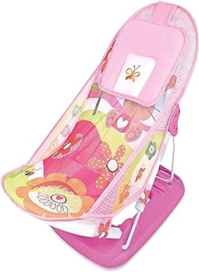 Mastela Patterned Baby Bather - Pink