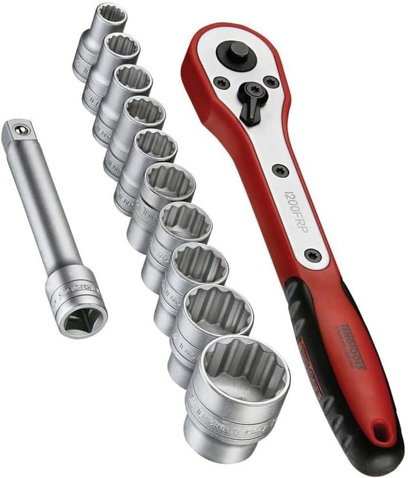 TENGTOOLS Teng M1212N1 Basic Socket Set 12PC 8-24MM 1/2SQDR - Image 1