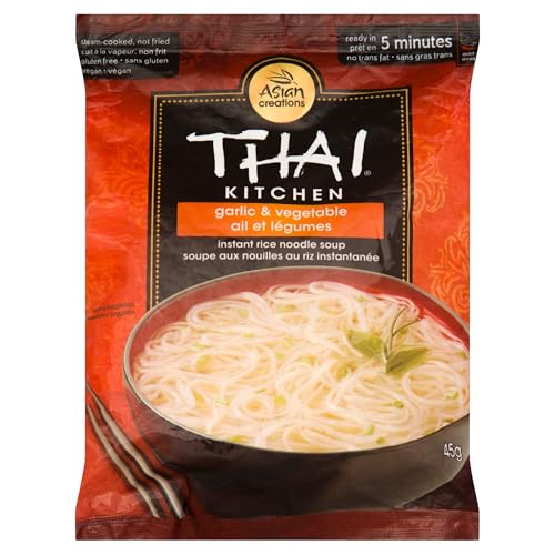 Thai Kitchen Gluten Free Garlic & Vegetable Instant Rice Noodle Soup, 1.6 oz - Image 1