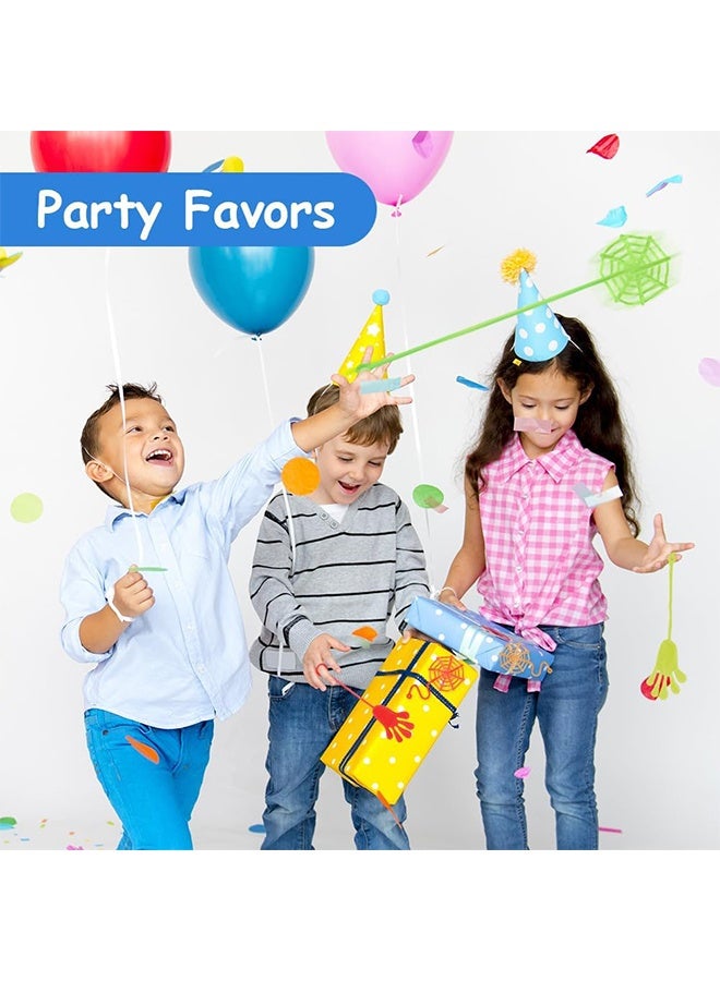 20Pcs Sticky Hands  20Pcs Sticky Spider Web,Sticky Finger  Kids' Party Favor Sets Fun Toys Party Favors Wacky Fun Stretchy Sticky Hands Party Favors Birthday Parties Articles Toys for Sensory Kids - Image 5