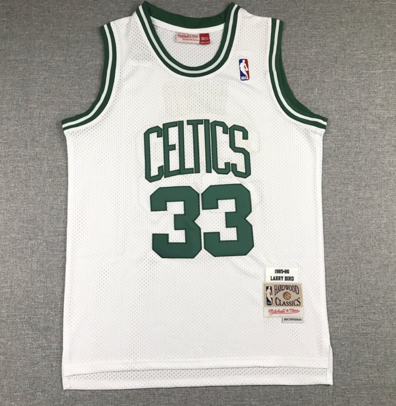 Basketball Jersey Celtics 5 Garnett 33 Bird 34 Pierce Jersey - Image 1