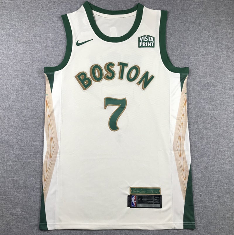 Basketball Jersey Celtics 5 Garnett 33 Bird 34 Pierce Jersey - Image 4