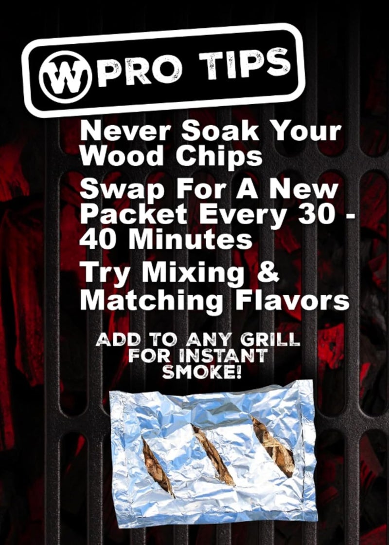 Western Mesquite BBQ Smoking Chips – 100% Real Wood for Grilling & Smoking – Bold, Tangy Smoke Flavor – Perfect for Brisket, Steak, Beef, Pork & Lamb (Mesquite) - Image 3