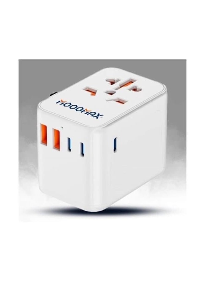 موجماكس محول الطاقة الدولي متعدد الإمكانات من MOOGMAX: أمان متقدم ودعم متعدد الأجهزة لاتصال عالمي سلس  - Image 2