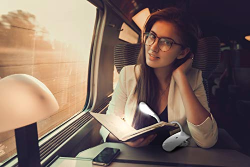 daylight Clip-On LED Reading Light – Rechargeable & Flexible Neck Book Lamp with Adjustable Brightness – Perfect for Bedtime Reading & Travel - Image 3