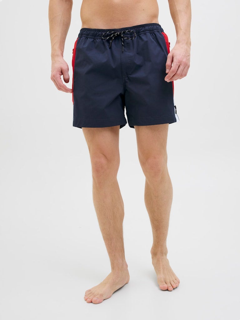 JACK & JONES JPSTMAUI JJSWIM BLOCKED ZIP AKM SN - Image 4