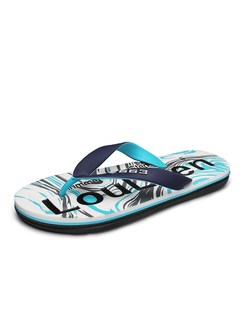 LOULUEN New Fashionable Herringbone Beach Slippers 