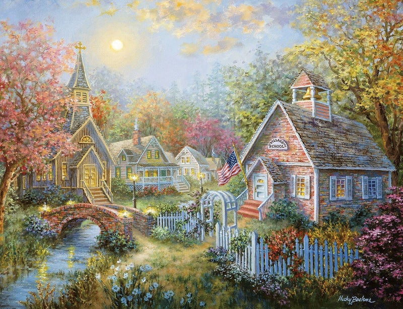 Springbok Majestic 500 Piece Wood Jigsaw Puzzle Moral Guidance - Image 2