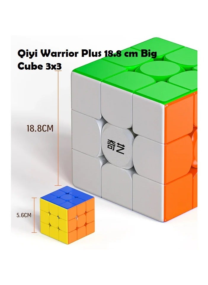 كي يي Qiyi Warrior Plus 18.8 سم مكعب كبير 3x3 - Image 1