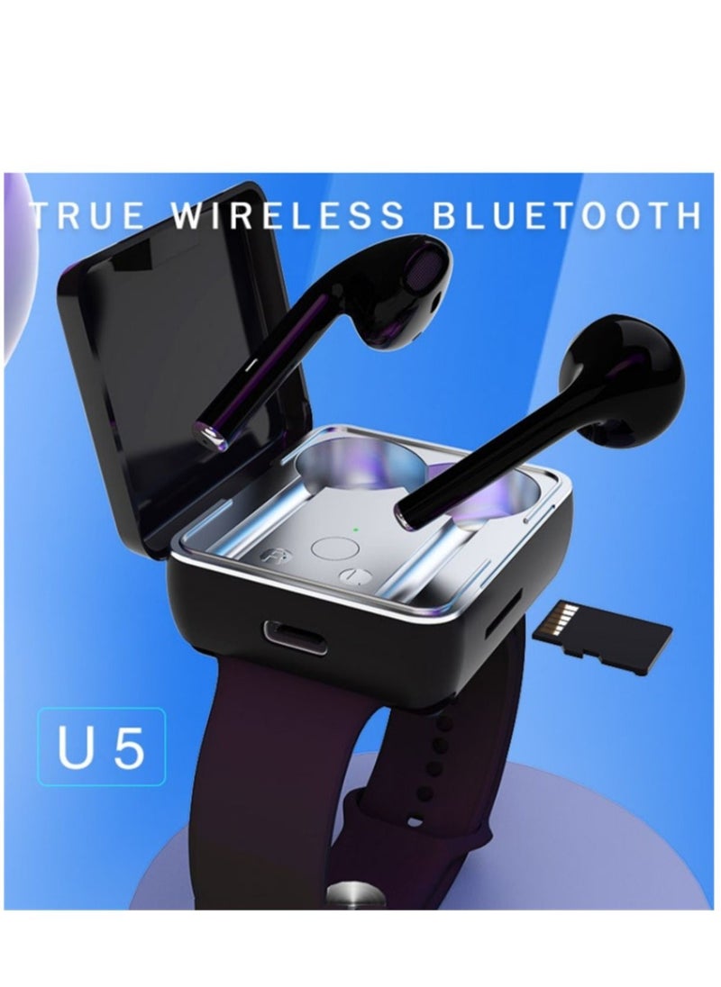 Wireless Bluetooth Headset With Wireless Music Running Sports Earphones