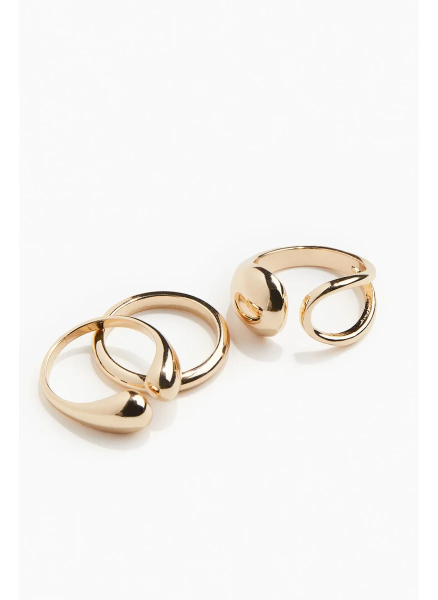 اتش اند ام 3-Pack Rings