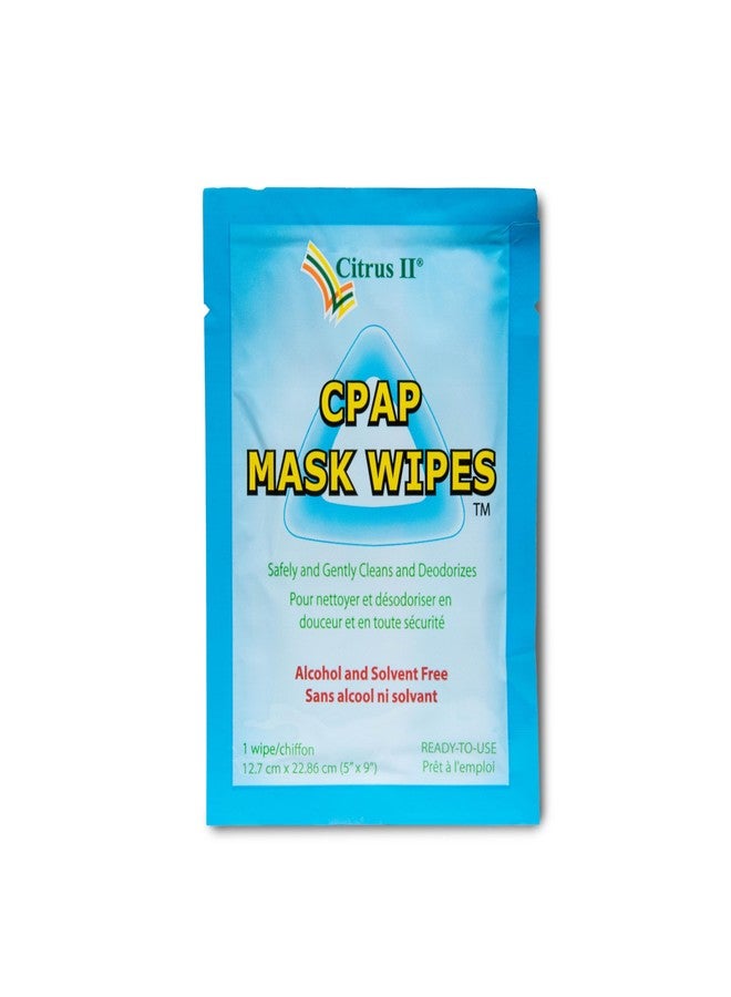 Citrus II مناديل سيتروس 2 للسفر لقناع جهاز التنفس CPAP، 12 منديلًا - Image 3