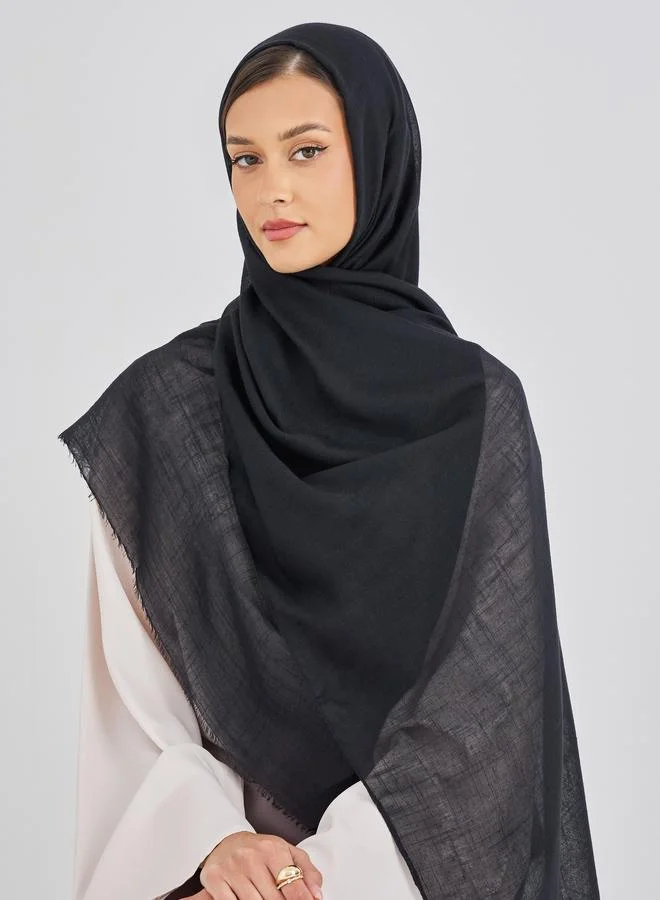 ستايلي Styli Textured Crinkle Hijab, 180x80cm