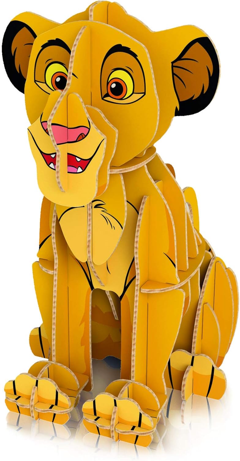 Clementoni Budget friendly premium quality Puzzle Super Color The Lion King 104 PCS (33.5 x 23.5 CM) - For Age 6 Years Old Multicolor Wet anti slip - Image 1