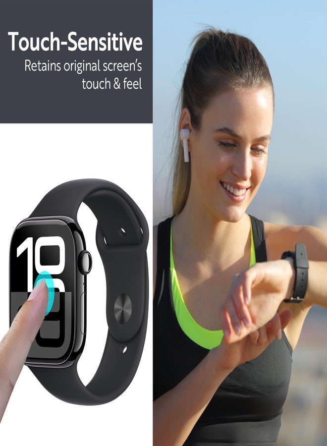 ArmorSuit 6 Pack for Apple Watch Series 10 46mm Anti-Glare Screen Protector MilitaryShield Matte Film - Made in USA - Image 2