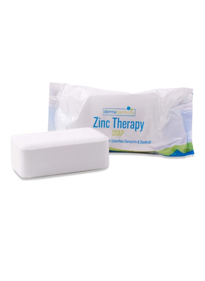 ديرماهارموني صابون Dermaharmony 2% Pyrithione Zinc (ZnP) 4 أونصة - مصمم خصيصًا لأولئك الذين يعانون من حالات جلدية - التهاب الجلد الدهني، قشرة الرأس، الصدفية، الأكزيما، إلخ.  - Image 1