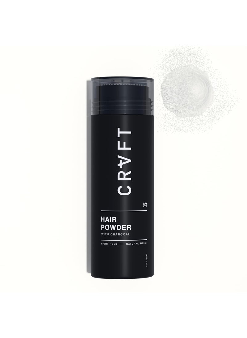 Hair Craft Co. - CRVFT Hair Powder 1oz | Light Hold/Zero Shine | Added Texture & Volume | Ideal For Thin/Short Hair | Root Lifting Styling Powder [Shaker Bottle] | Made in the USA | Paraben & Sulfate Free [Scented] - Image 1