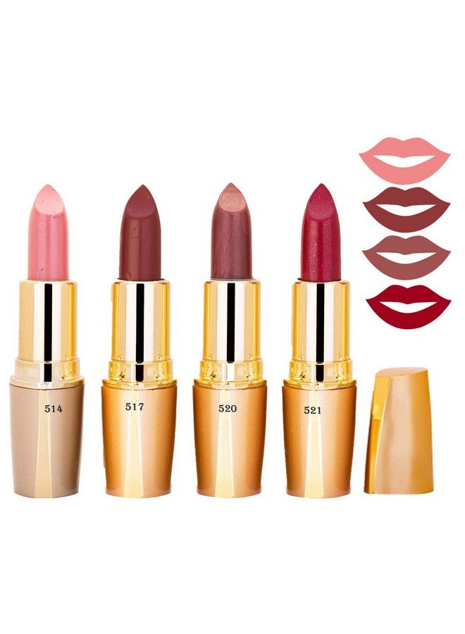 G4U Volo Creamy Matte Lipsticks For Women (4 Pcs Set)20Jan2022A32 - Image 1