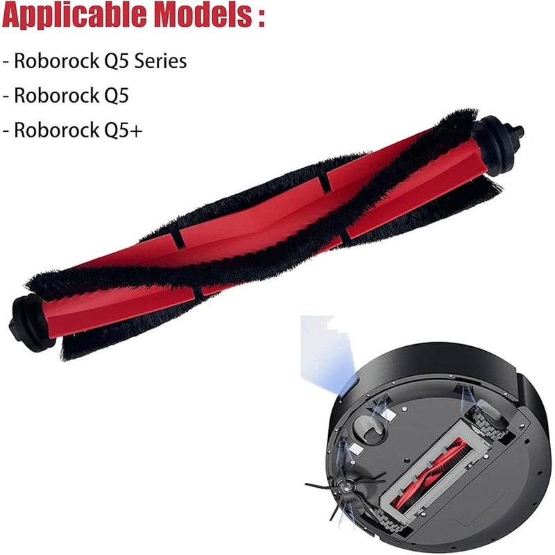 Odashen Two Main Roller Brushes Replacement Parts for Roborock Q5 and Q5 Plus Robot Vacuum Cleaner Accessories - Image 5