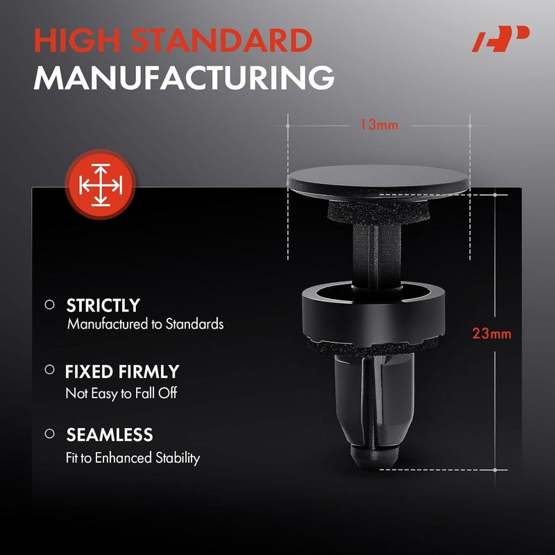 A-Premium 20PCS Nylon Fastener Clips for Honda and Acura - Image 3