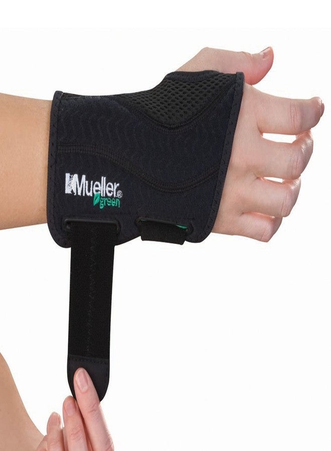 Mueller Green Fitted Wrist Brace - Right SM/MD [86271] 1 Each (Pack of 2) - Image 1